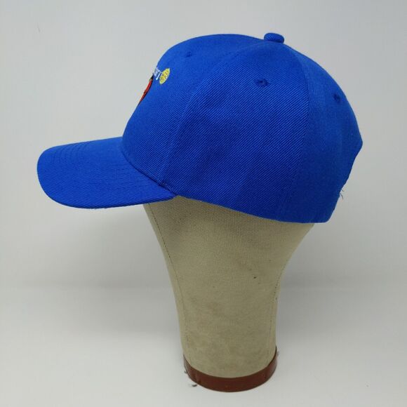 International Rotary Club OS Caps USA Mexico Flag Blue Hat Cap Adjustable - Picture 4 of 10